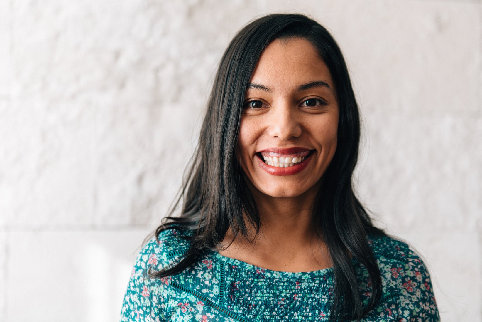 Portrait of a Smiling Woman